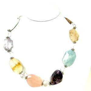 💖🆕Multi Semi Precious Necklace